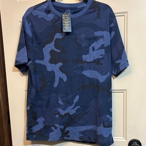 Polo Ralph Lauren Blue Camouflage Tee XL youth